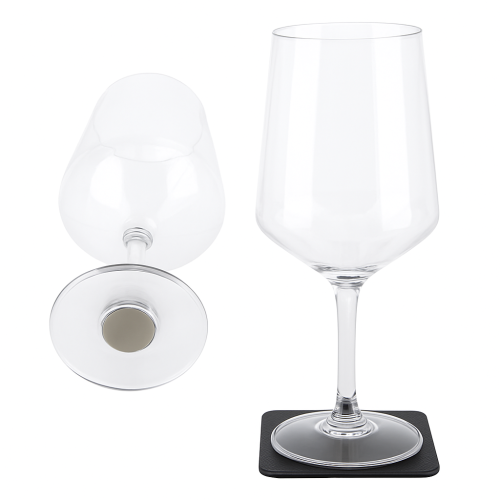 Magnetic Wine Glass Set - 2 Pieces