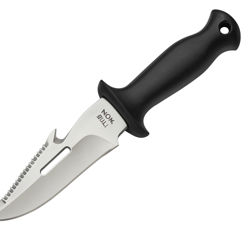 Sub12 Black Diving Knife 12 cm - Essential Tool Sub12 Black Diving Knife 12 cm - Essential Tool