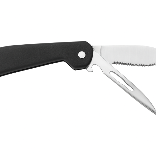 B91 Schwarz Nautischer Klappmesser - 8,5 cm B91 Schwarz Nautischer Klappmesser - 8,5 cm